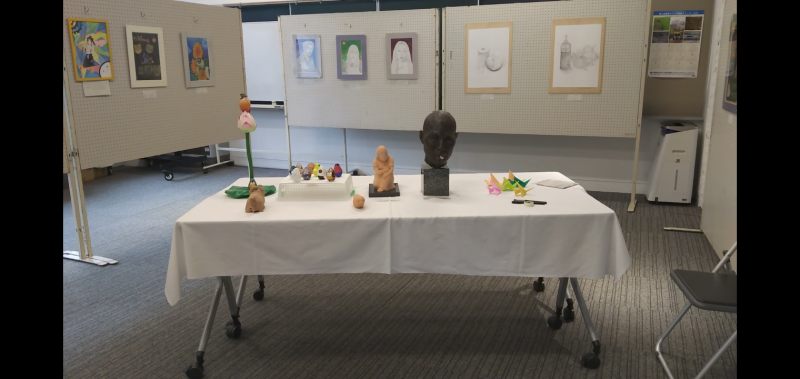 展示の様子